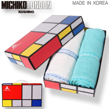 미치코런던 래티스 세면타월 2P세트