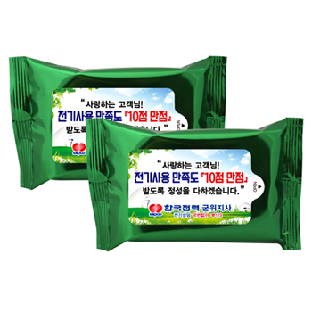 메탈그린 물티슈 (20매)