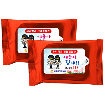 메탈레드 물티슈 (10매)