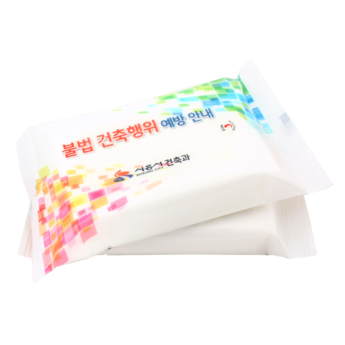 소량비닐독판 물티슈 (30매)