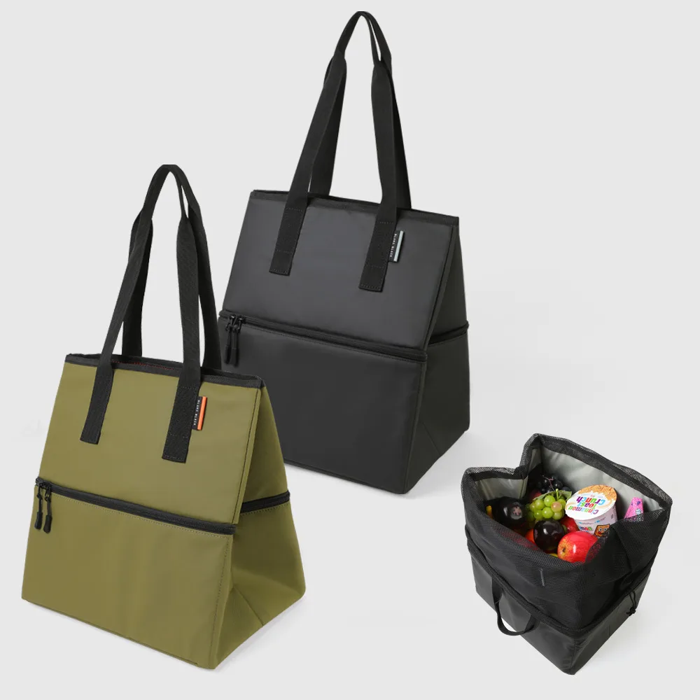 2단 콤보 보온보냉 쿨러백 (7L*2)