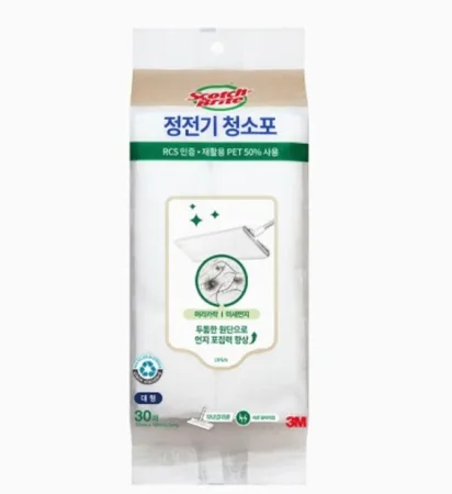 3M 스카치브라이트 재활용 PET 50% 사용 정전기