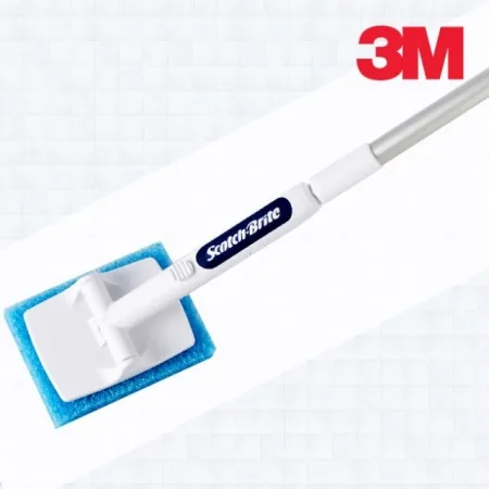 3M 스카치브라이트 올인원 욕실청소용 크린스틱, 롱핸들